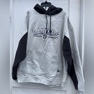 Reebok Raiders hoodie adult size medium excellent condition